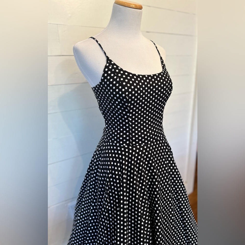 Taylor & Twirl Retro Fashion Polka Dot Swing Dress